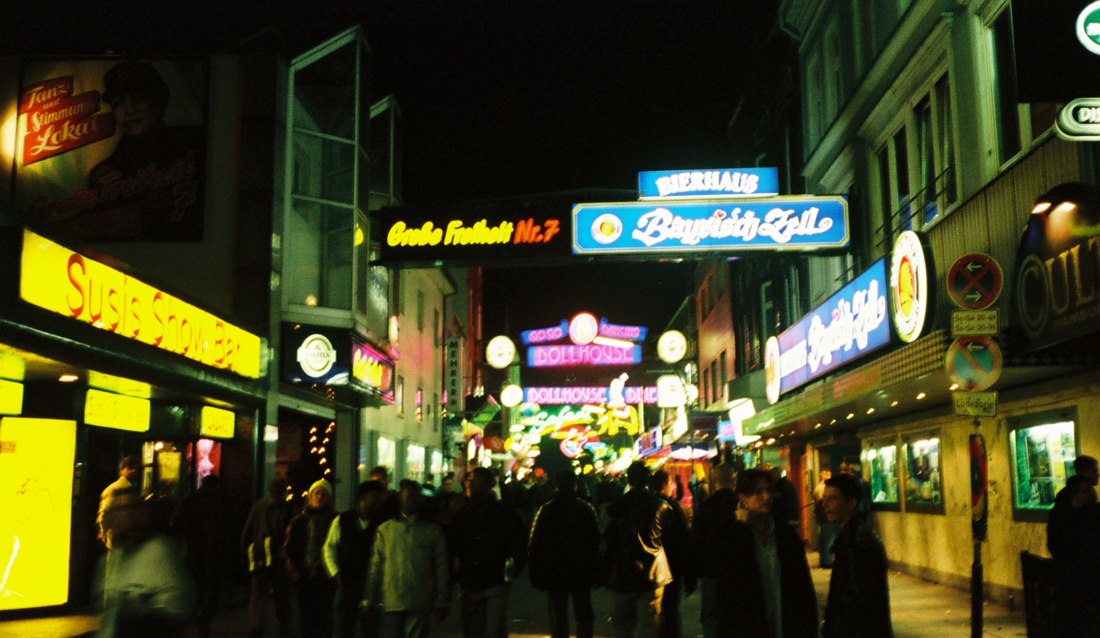 Papa Roach parties on the Reeperbahn in Hamburg Germany