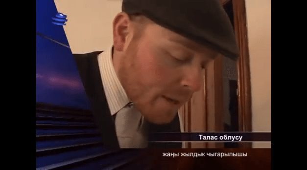 Peace Corps Volunteers on Kyrgyz National Television OTPK