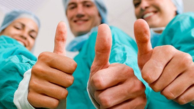 Doctors Give Thumbs Up