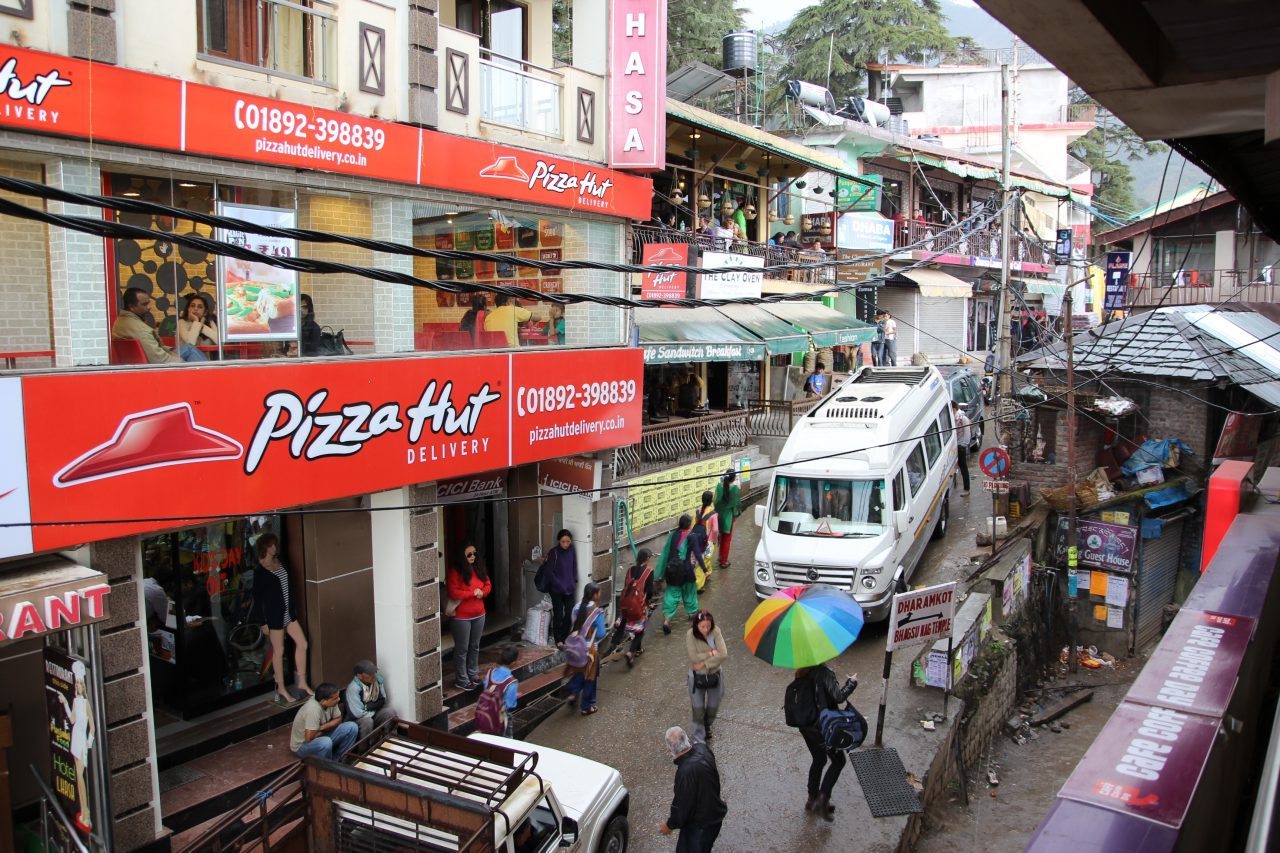 The Main Intersection of Dharamshala India