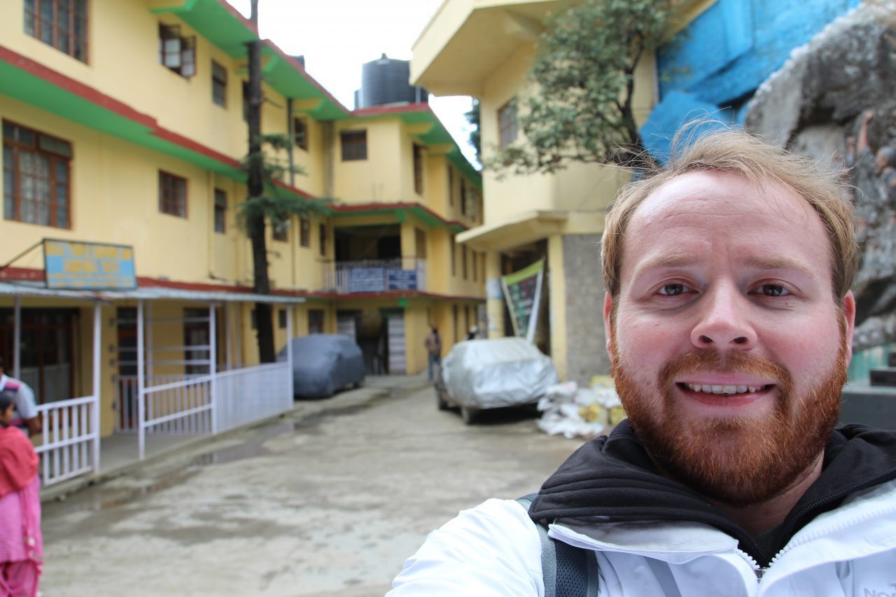 A selfie in Dharamshala India