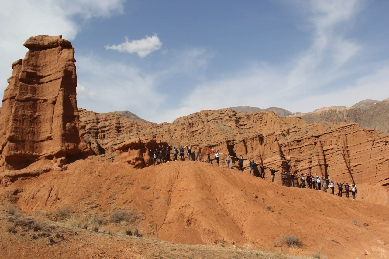 Hiking Konorchek Canyon in Kyrgyzstan
