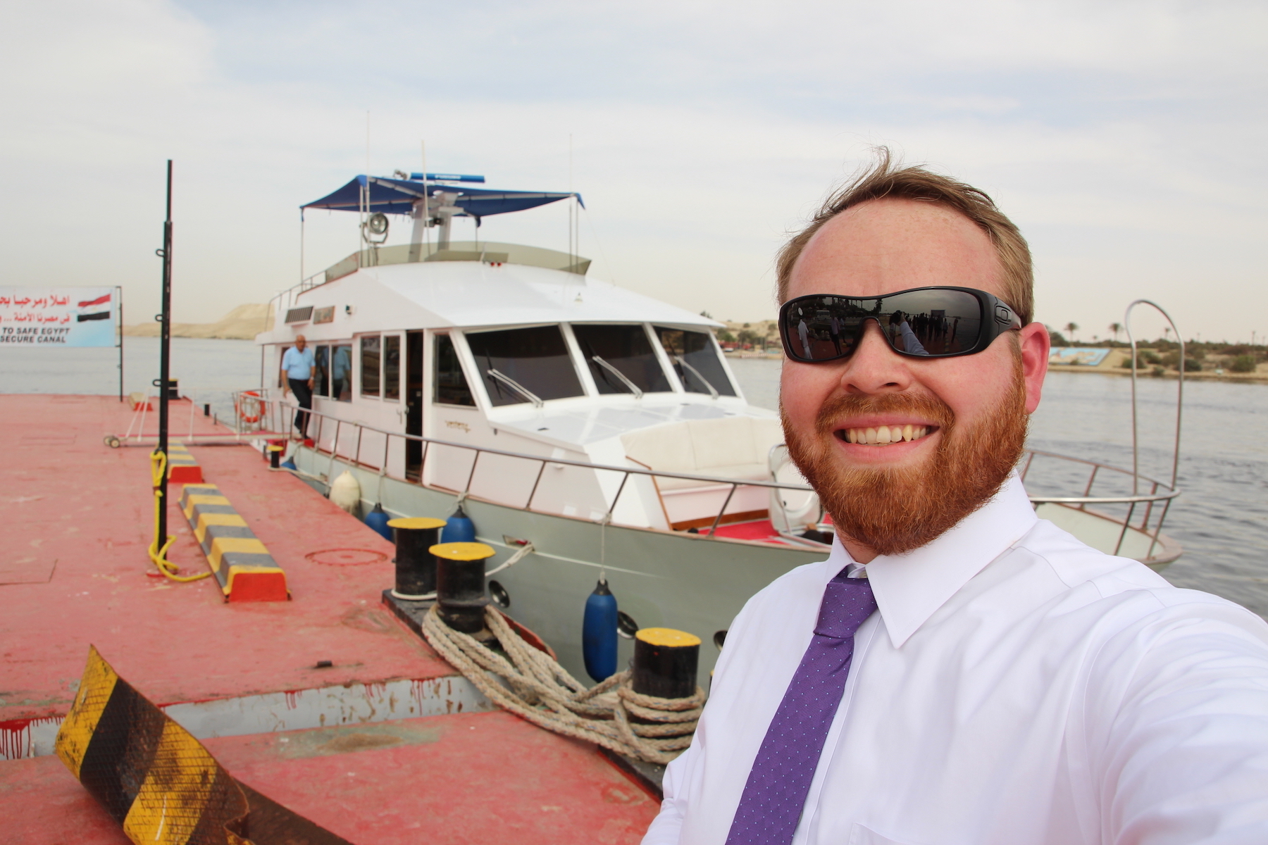 How to visit the Suez Canal in a presidential yacht