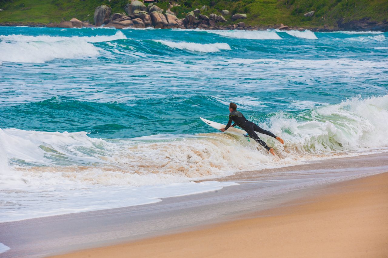 Florianopolis, Santa Catarina Brazil, Mole Beach