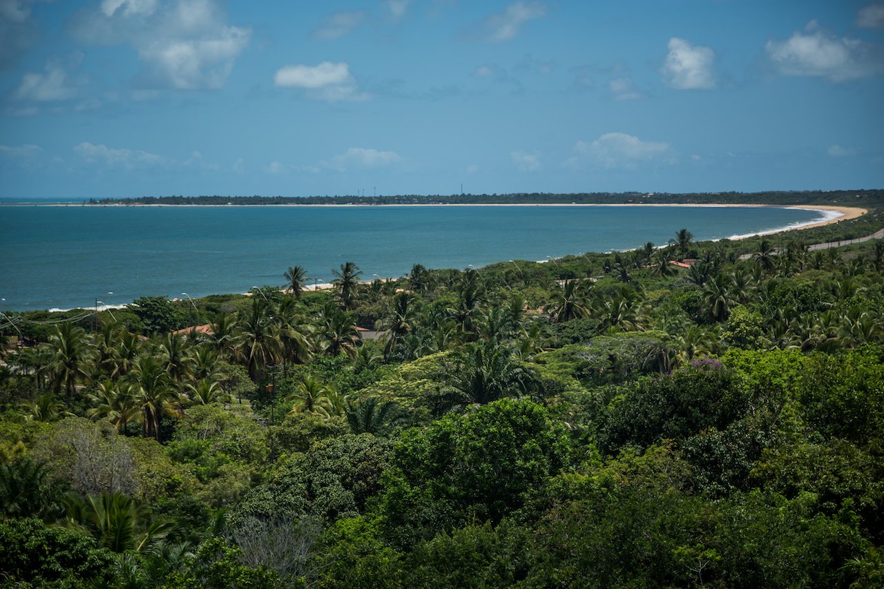 Porto Seguro, Bahia, Brazil, Beach Panoramic
