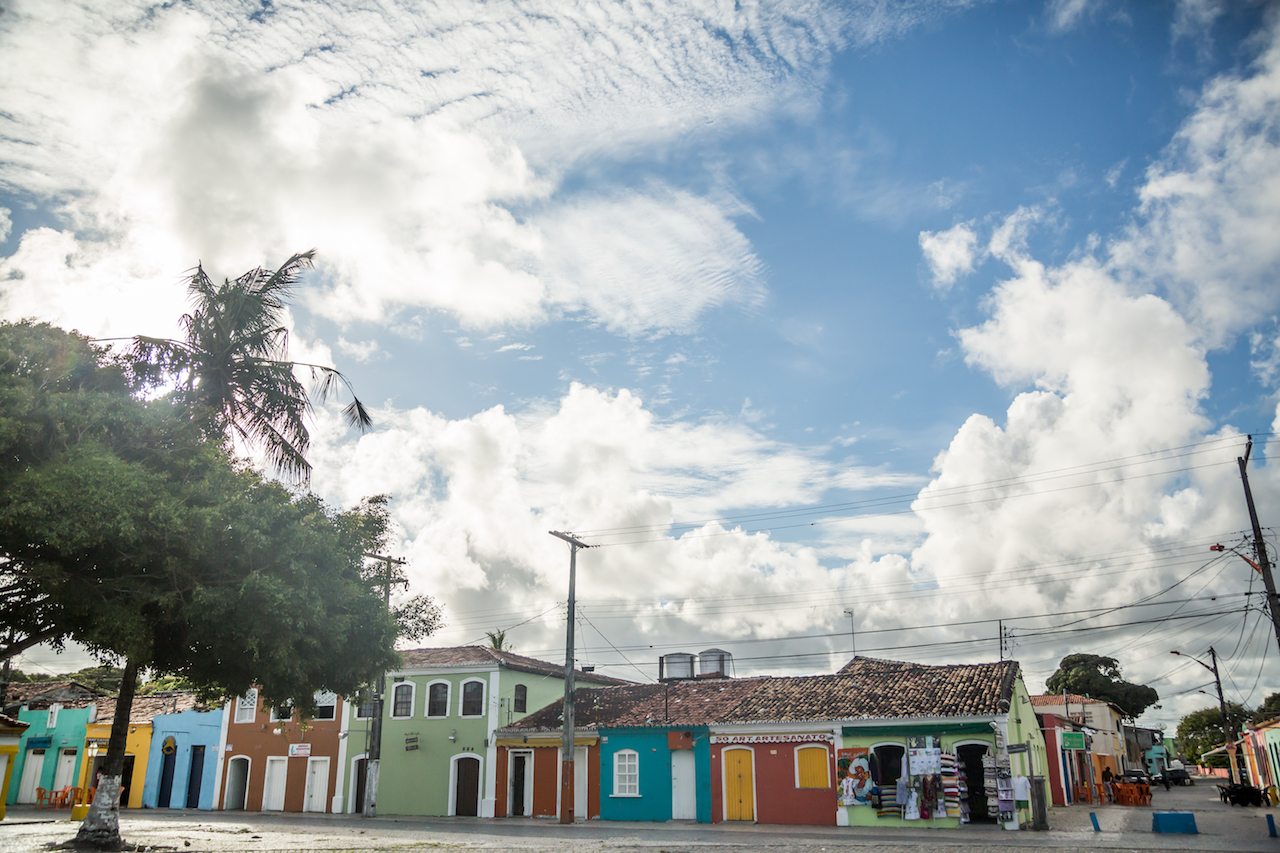 Porto Seguro, Bahia, Brazil, Historic Center Clouds