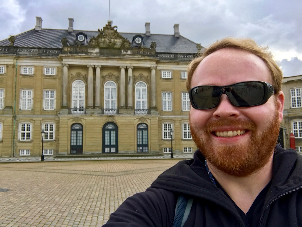 The Dutch Queen's residence in Copenhagen