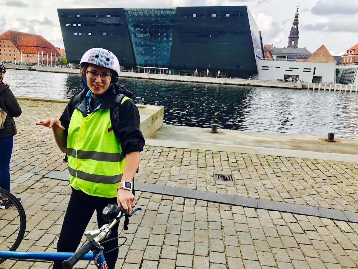 Julia, our Copenhagen bike tour guide